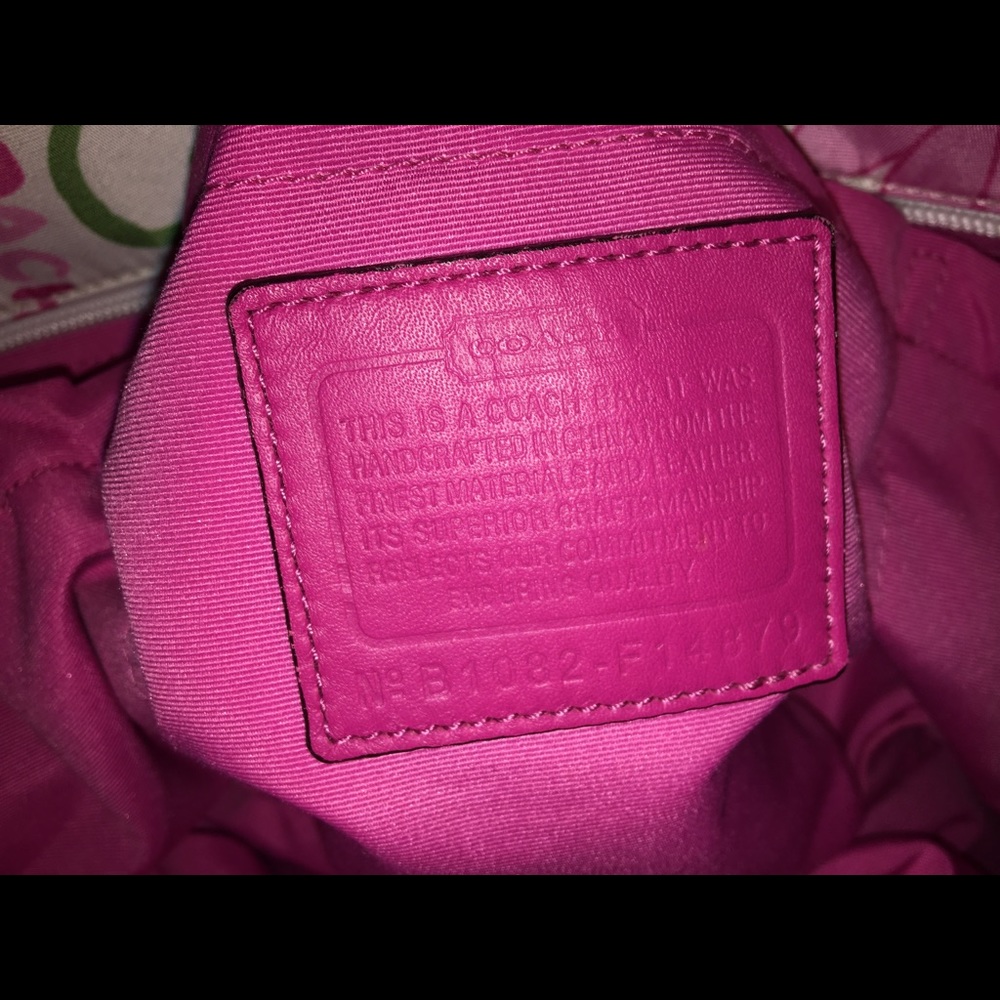 Authentic Coach diaper bag - Picture 4 of 4